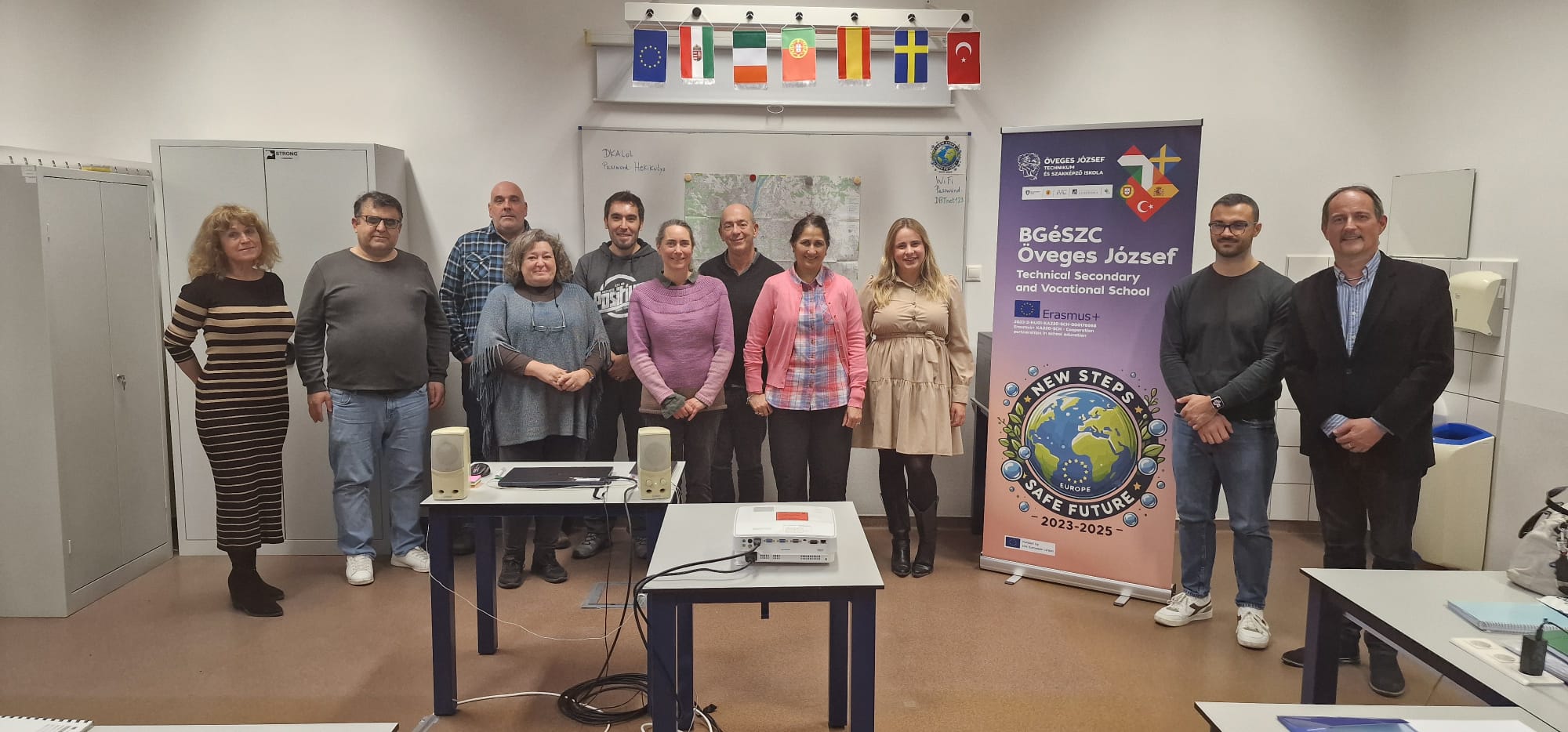 ew Steps Safe Future (NSSF) proiektua Budapesten