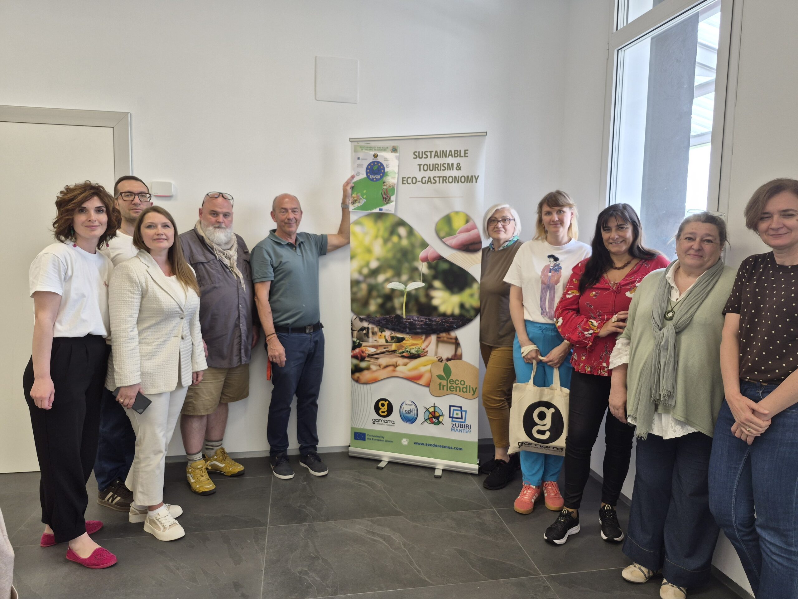 SAVOR Erasmus+ proiektuaren lehenengo Ikaskuntza